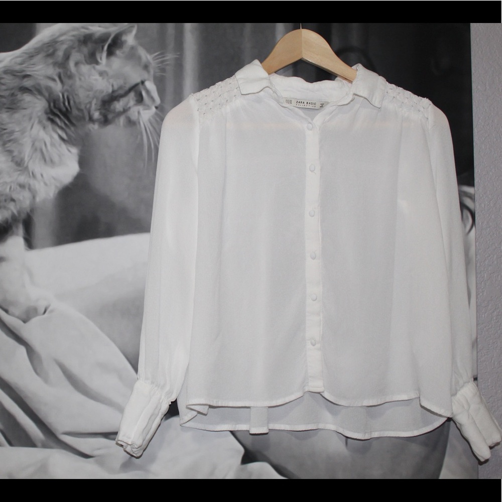 Zara Woman’s button up shirt